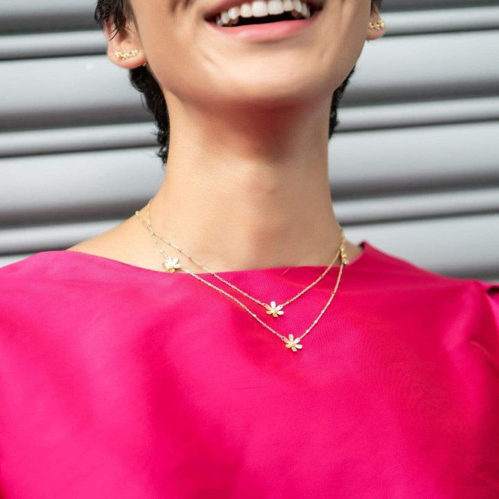 Jennifer Zeuner - Daisy Romy Necklace in Gold Vermeil