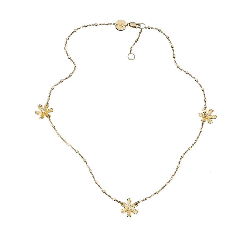 Jennifer Zeuner - Daisy Romy Necklace in Gold Vermeil