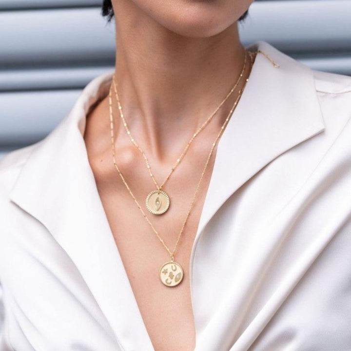 Jennifer Zeuner - Rasha Necklace in Gold Vermeil