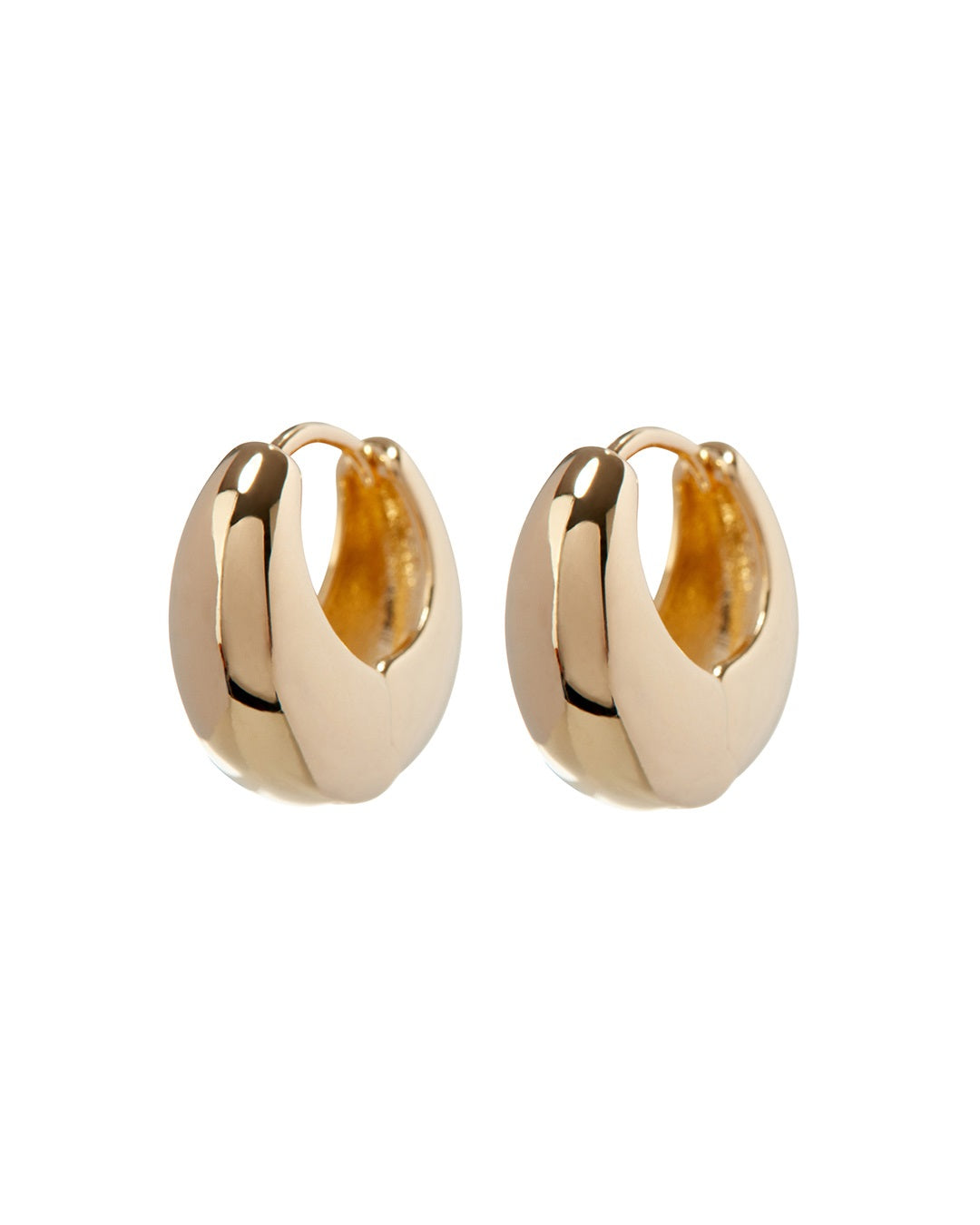 LUV AJ - Jupiter Huggies (15mm) in Gold