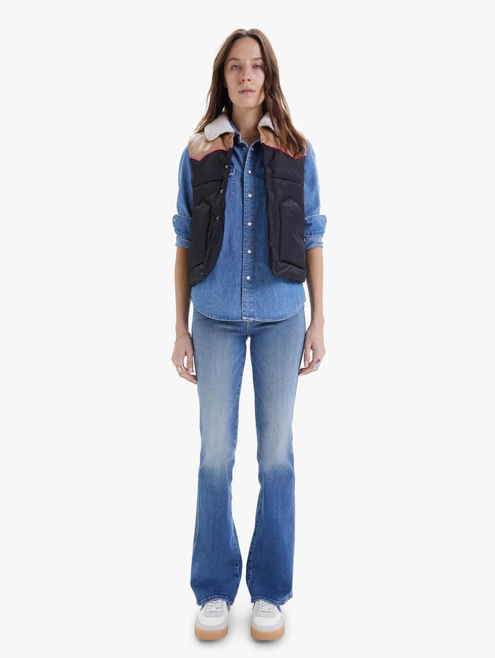 Mother - The Ol' West Puffer Vest in Just Visiting