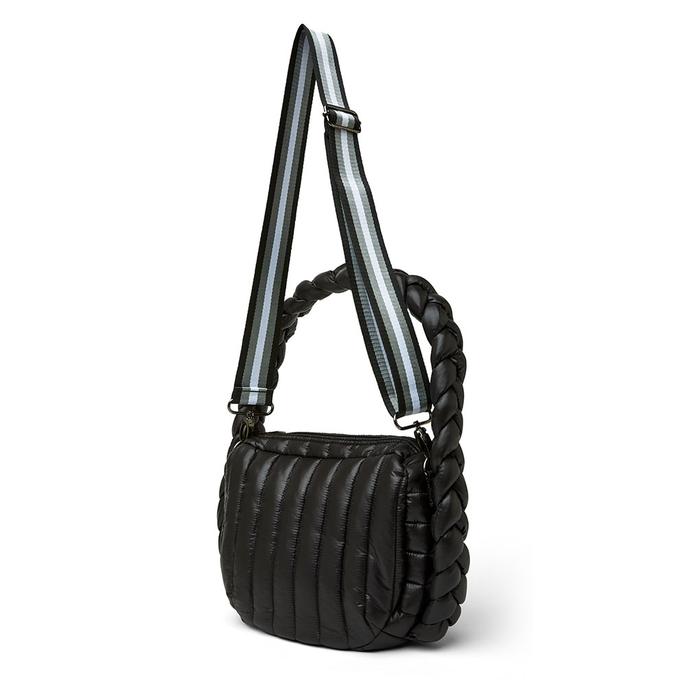 Think Royln - The Kelsie Bag in Shiny Black
