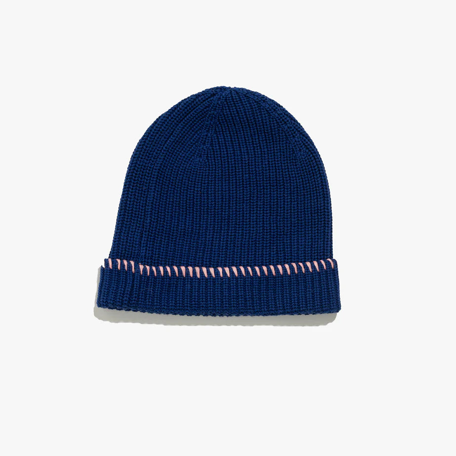 Kerri Rosenthal - Max Heart Beanie in Concord Blue Accessories