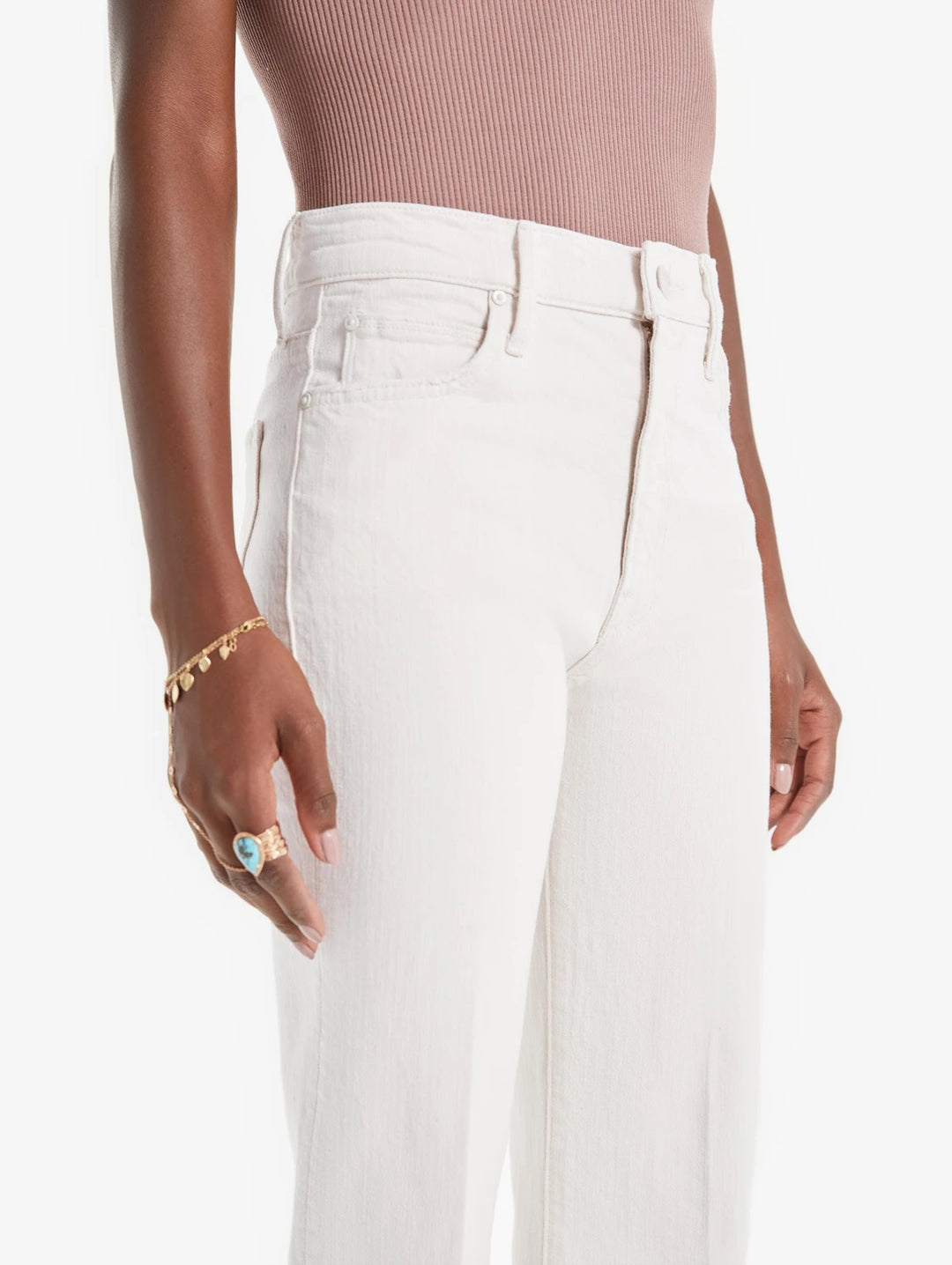 Mother Denim - The Kick It Straight-Leg Jean in Act Natural