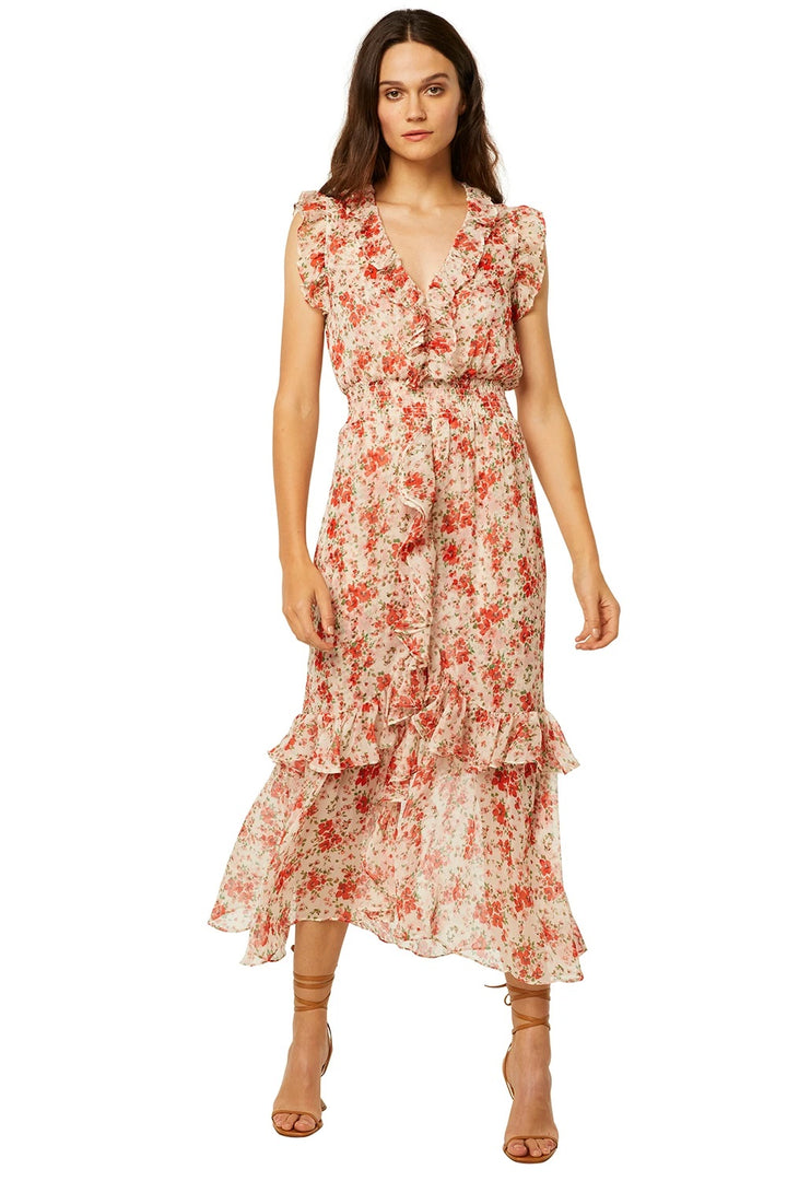 Misa - Kidada Dress in Poppy Allover