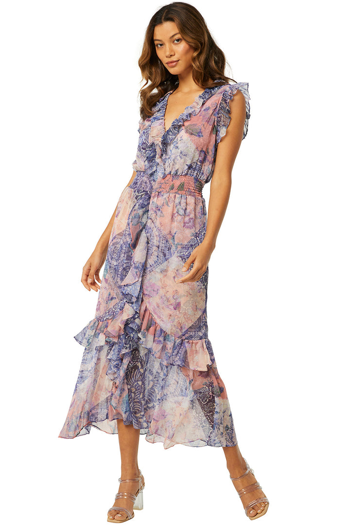 Misa - Kidada Dress in Namaskar Patchwork