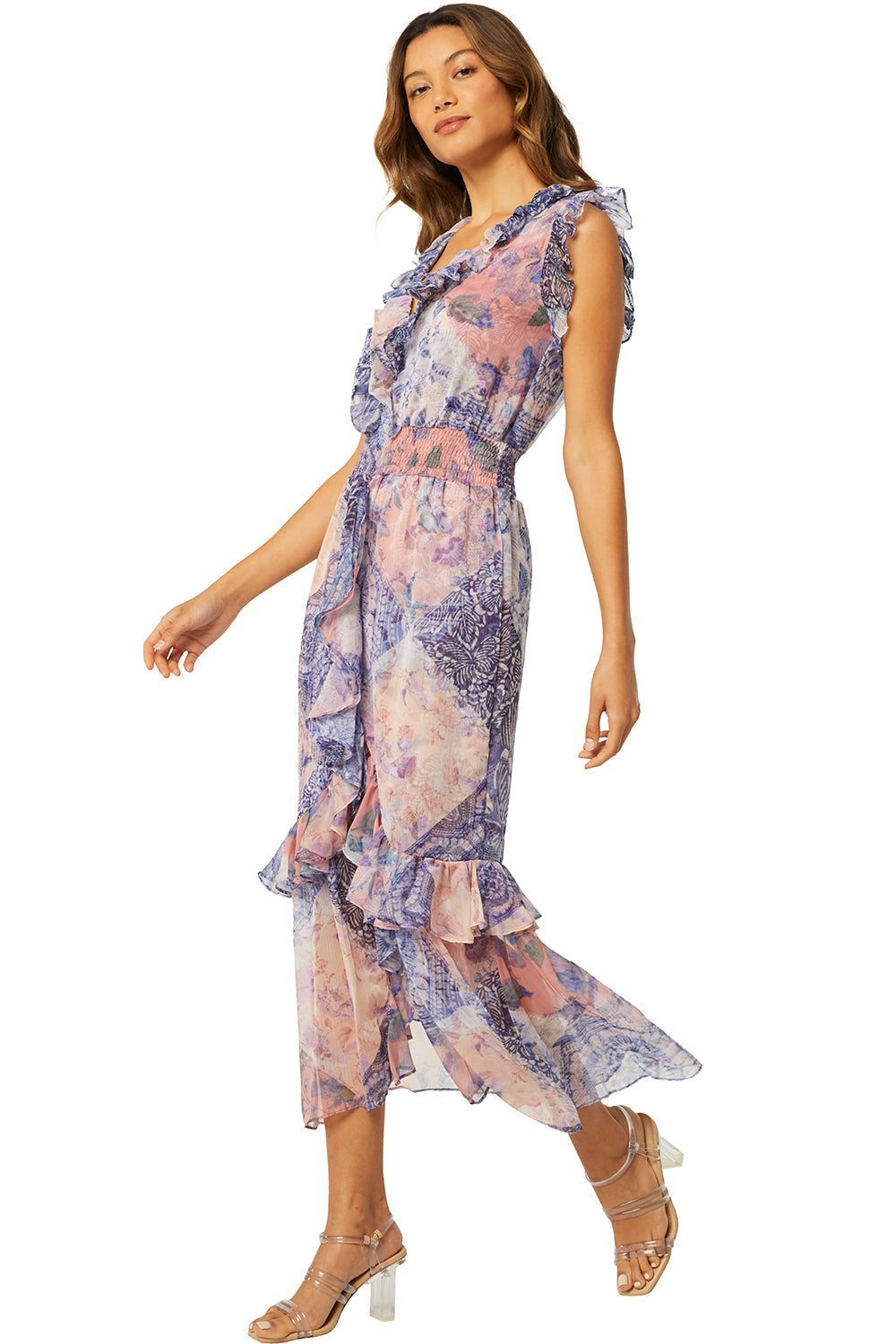 Misa - Kidada Dress in Namaskar Patchwork