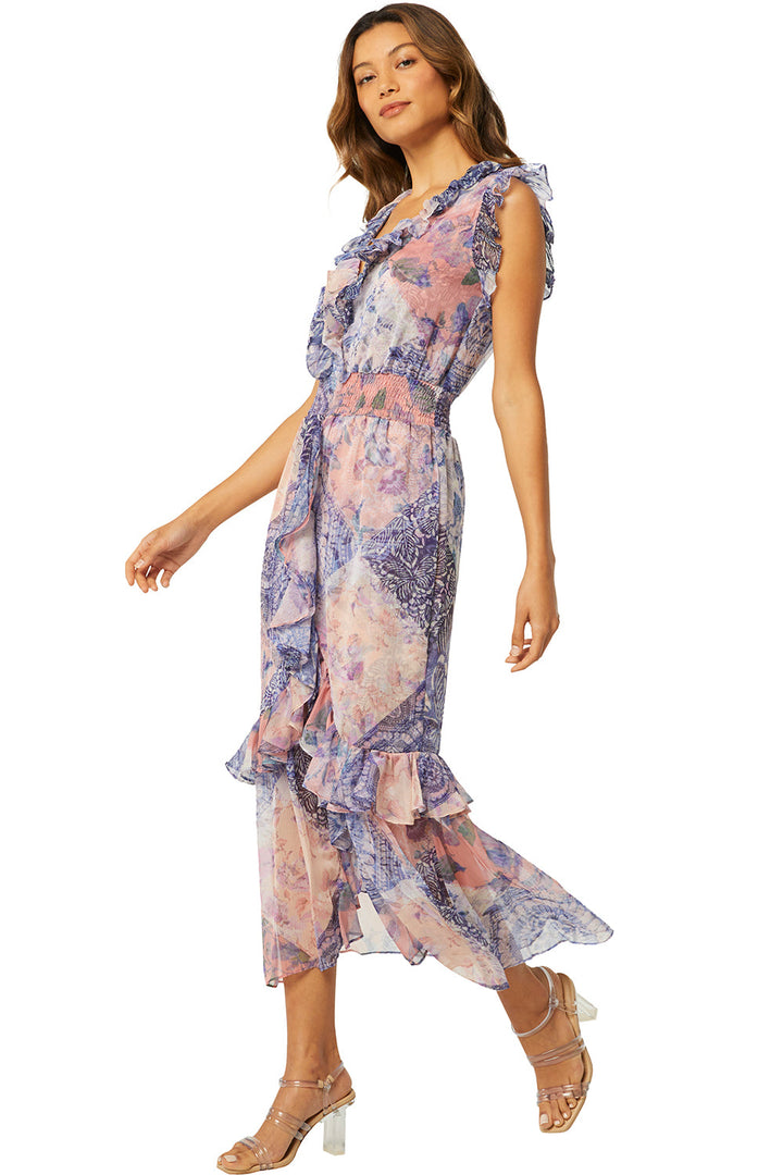 Misa - Kidada Dress in Namaskar Patchwork