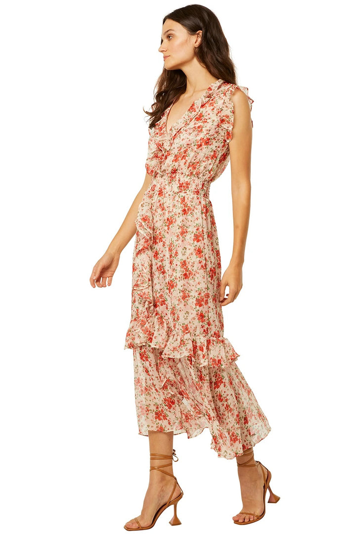 Misa - Kidada Dress in Poppy Allover