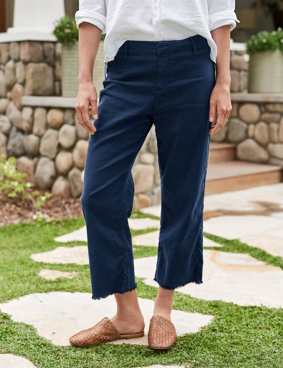 Frank & Eileen -  Kinsale Performance Pant in Navy