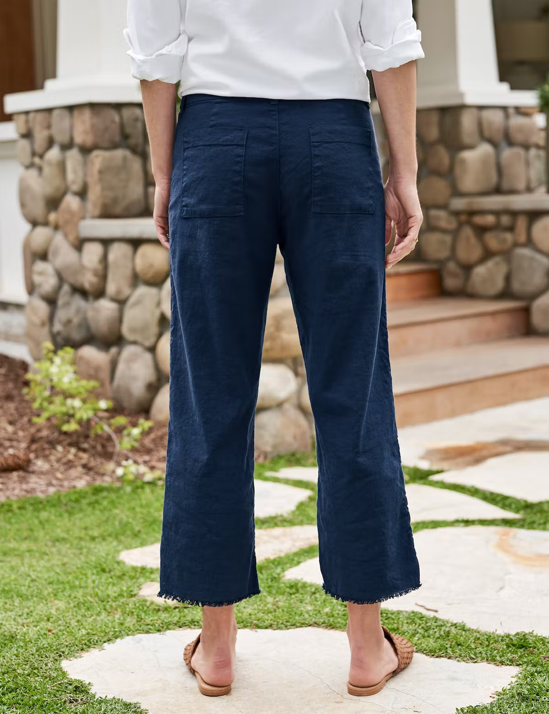 Frank & Eileen -  Kinsale Performance Pant in Navy