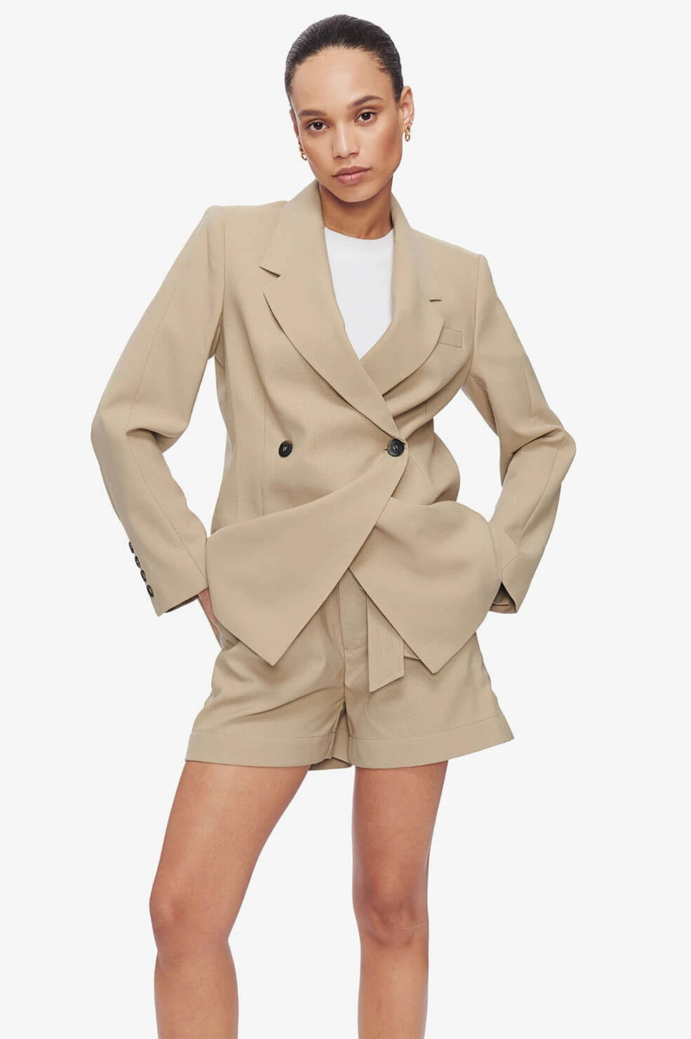 Anine Bing - Kinsley Short in Sand