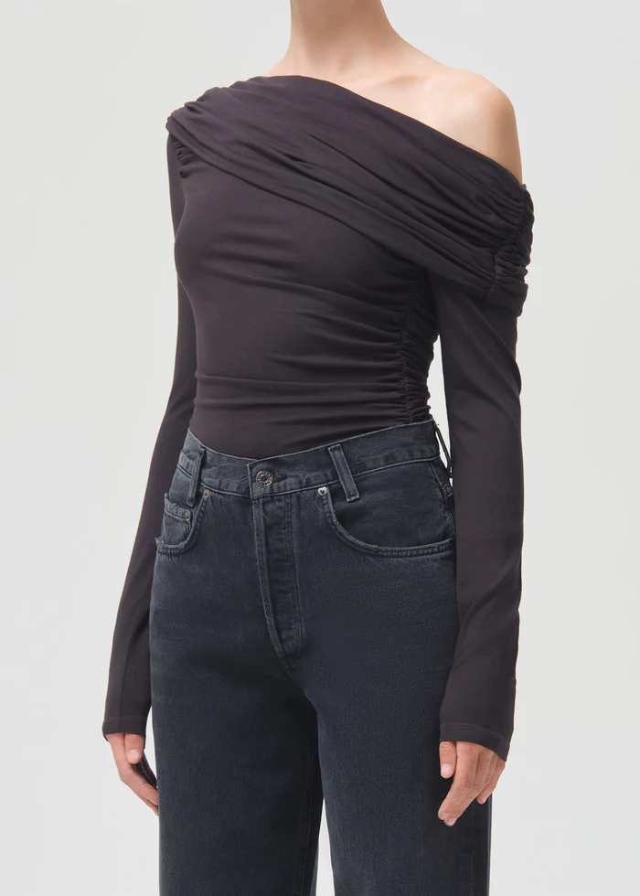 AGOLDE - Kira Bodysuit in Jasper