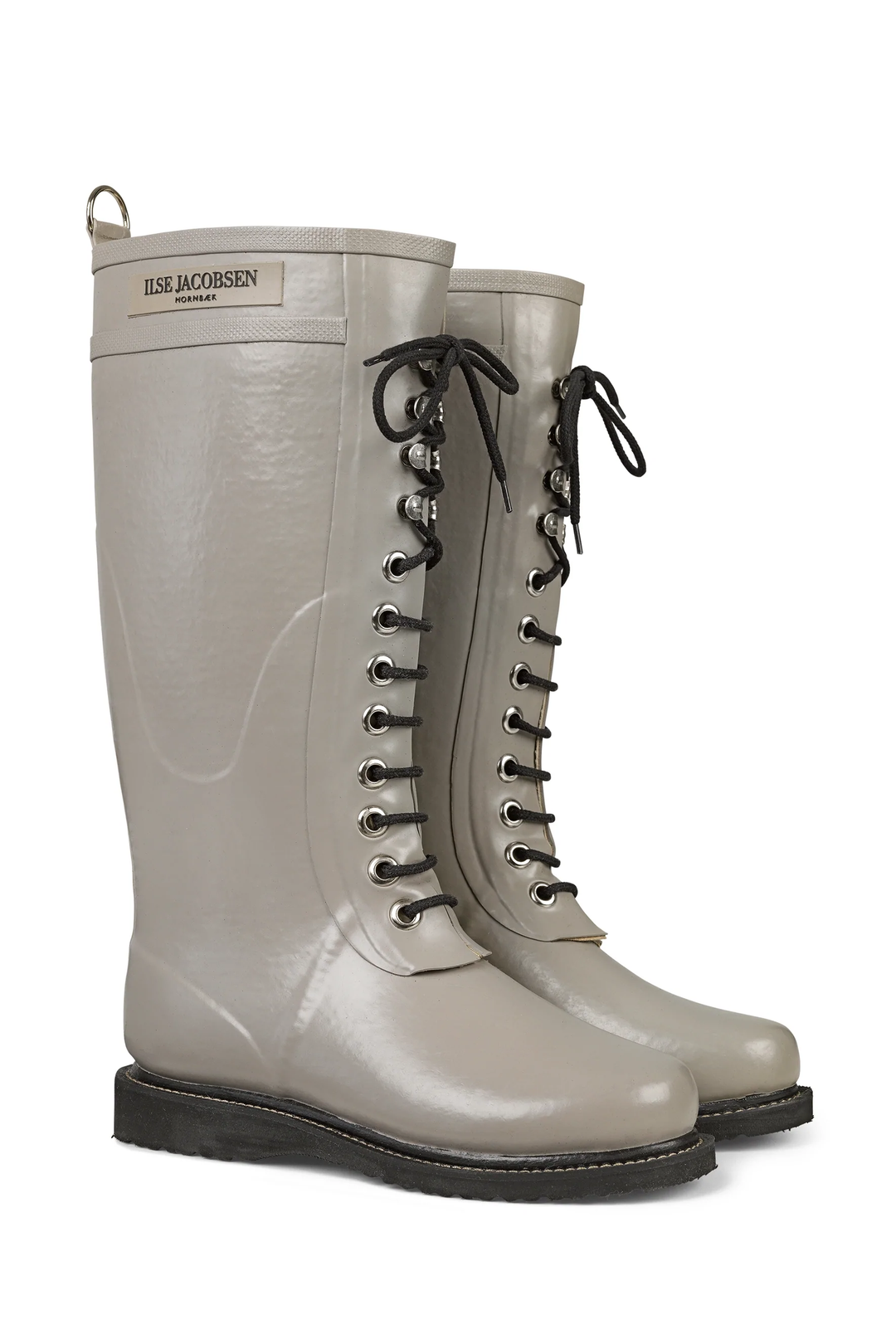 Ilse jacobsen lace up rubber boots deals