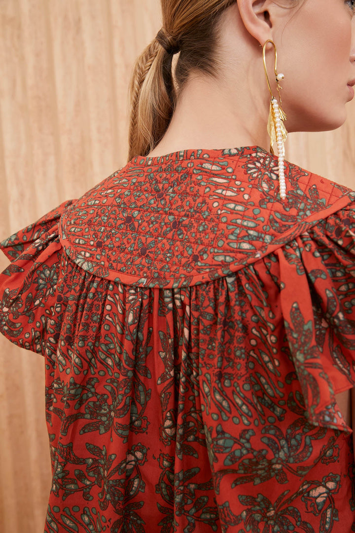 Ulla Johnson - Kosta Top in Clementine