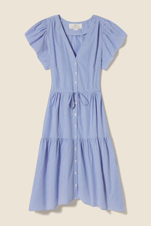 Trovata - Kristi Dress in Blue/White Stripes