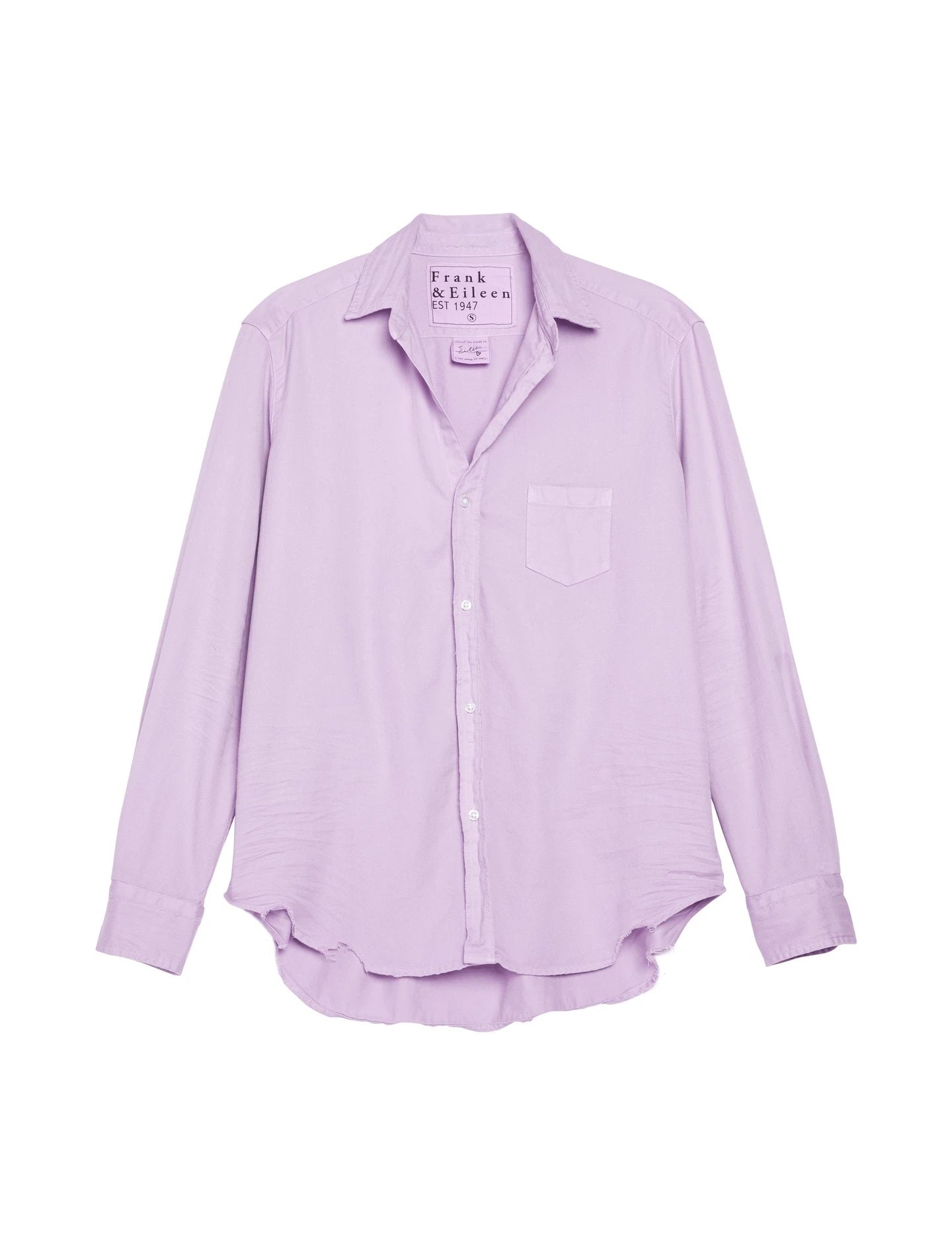 Frank&Eileen フランク＆アイリーン　シャツ　Eileen パープル Frank & Eileen - Eileen Button-Down Shirt in Lavender Color Denim