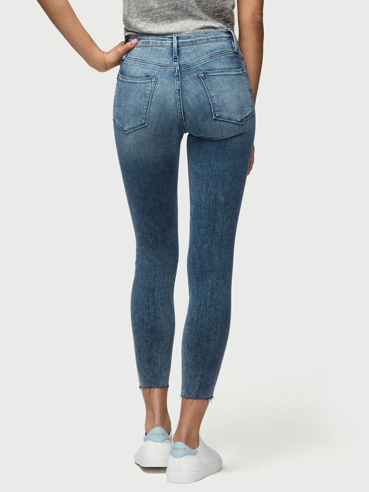 FRAME - Le High Skinny Raw Edge Beat