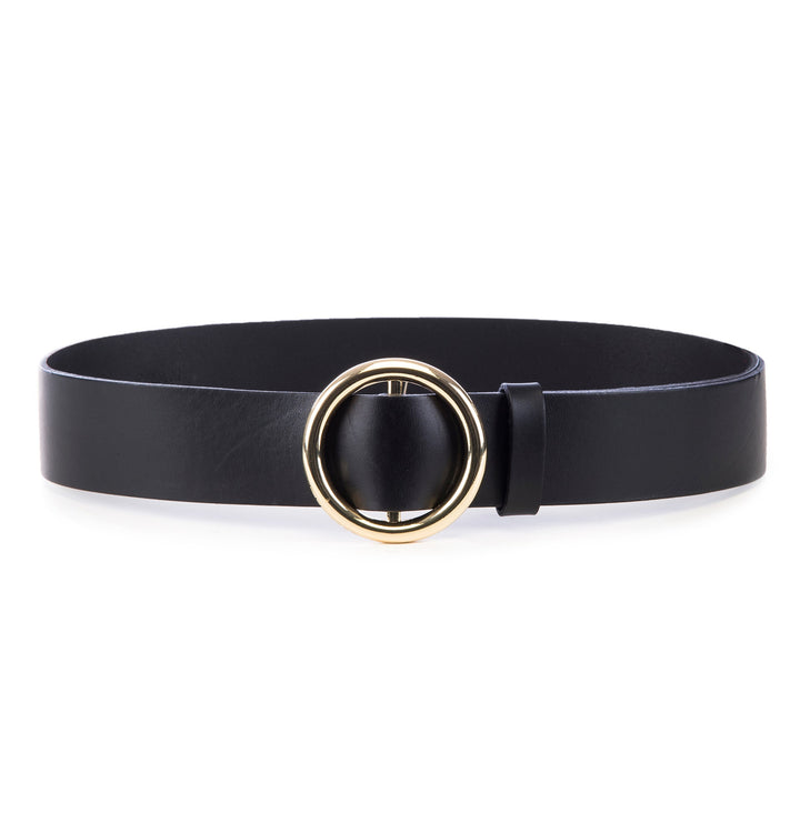 Frame - Le Circle Belt in Noir Accessories