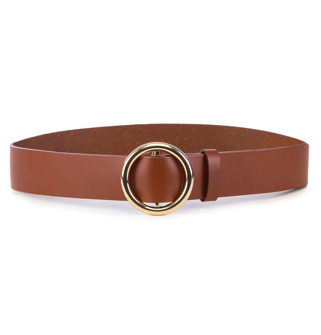 Frame - Le Circle Belt in Whiskey Accessories