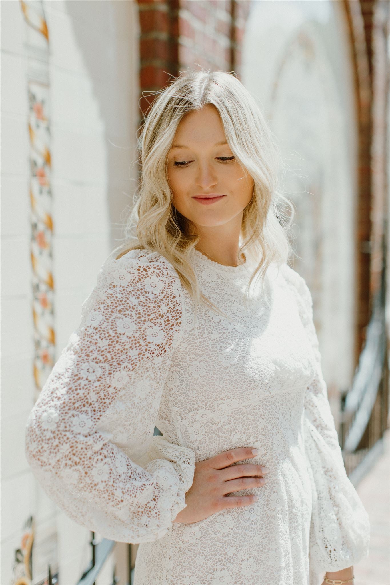 Love Shack Fancy - Leira Dress in True White – Blond Genius