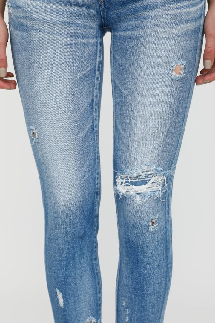 Moussy Denim - MV Lenwood Skinny in L/BLU 111