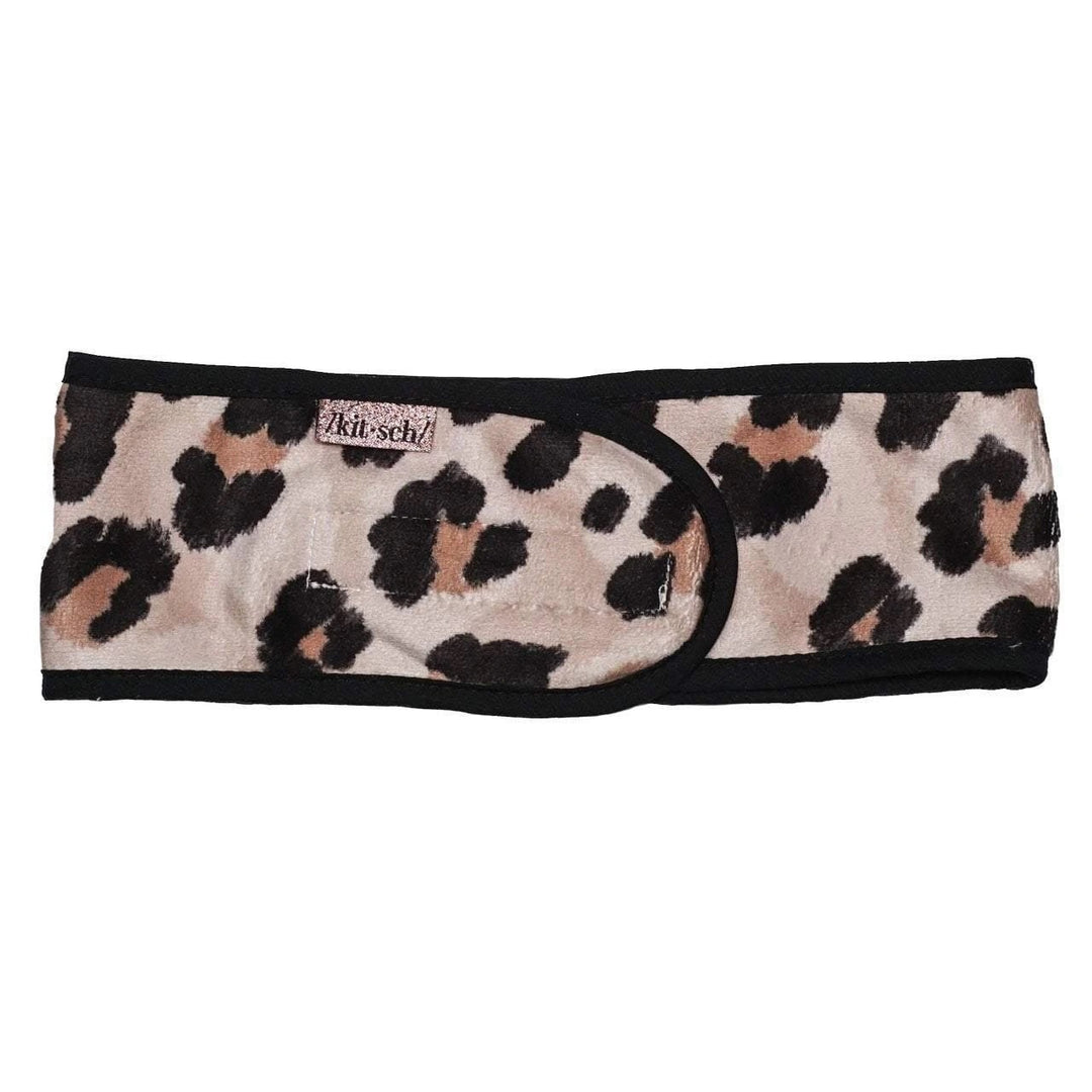 Kitsch - Microfiber Spa Headband in Leopard