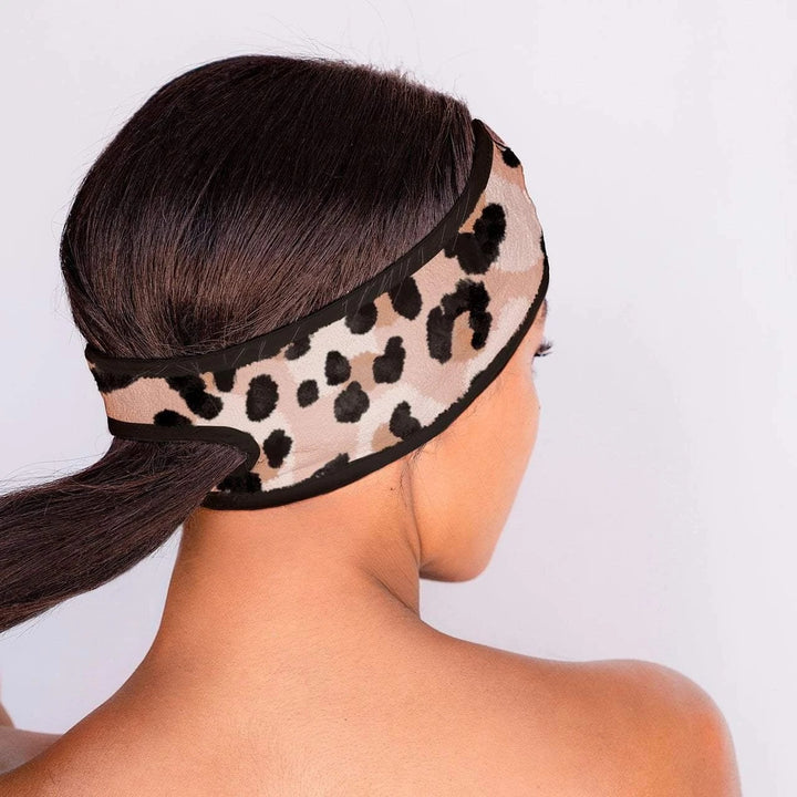 Kitsch - Microfiber Spa Headband in Leopard