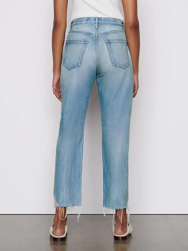 Frame Denim - Le Original Straight Leg Jean in Limelight Chew