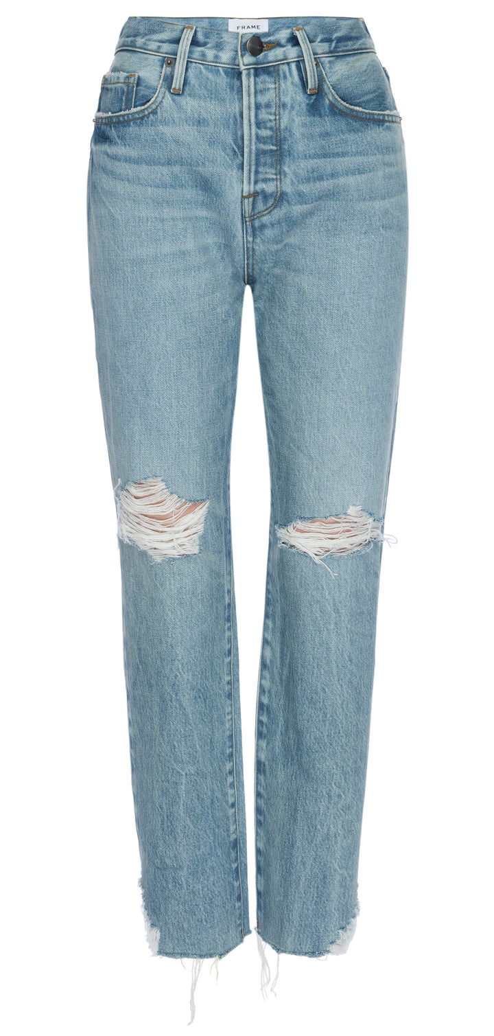 Frame Denim - Le Original Straight Leg Jean in Limelight Chew Denim