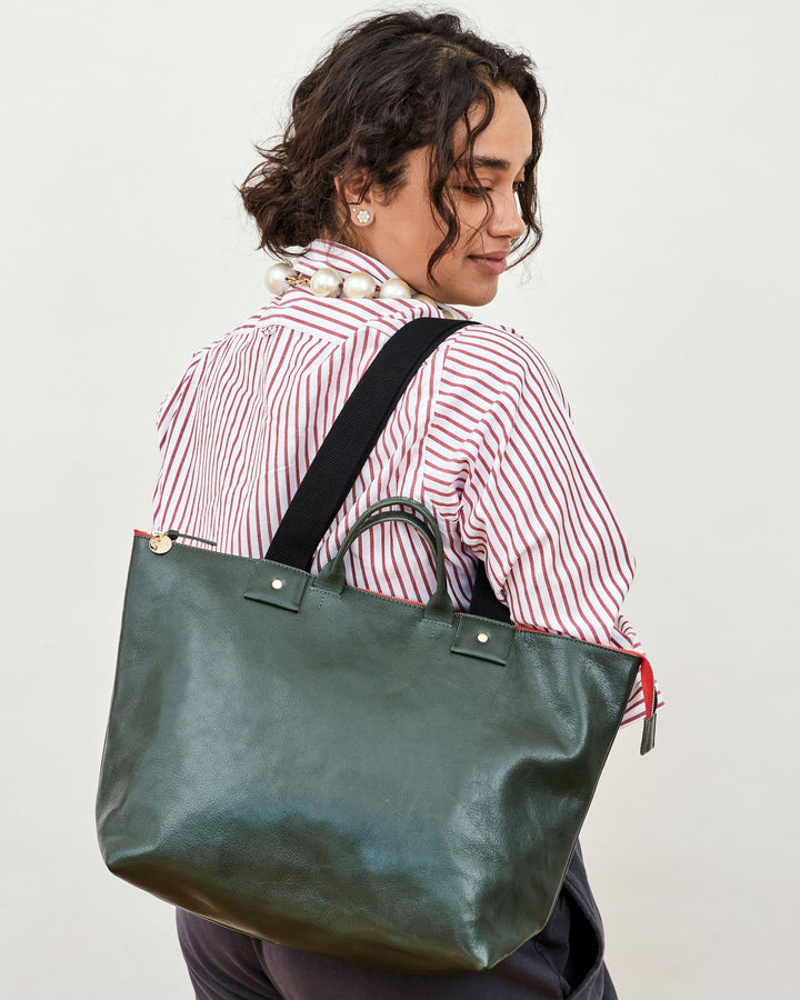 Clare V. - Le Zip Sac in Loden Rustic
