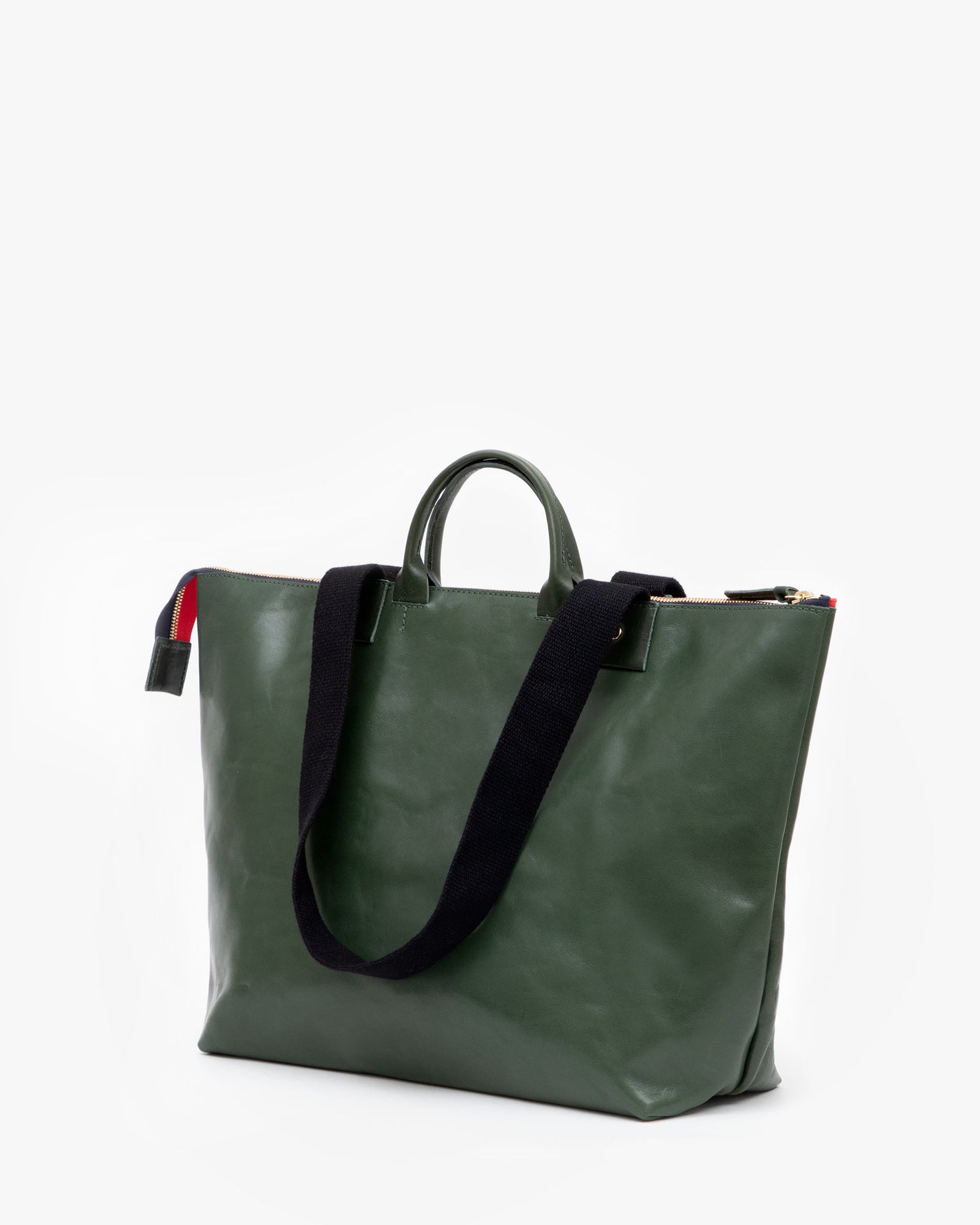 Clare V. - Le Zip Sac in Loden Rustic – Blond Genius