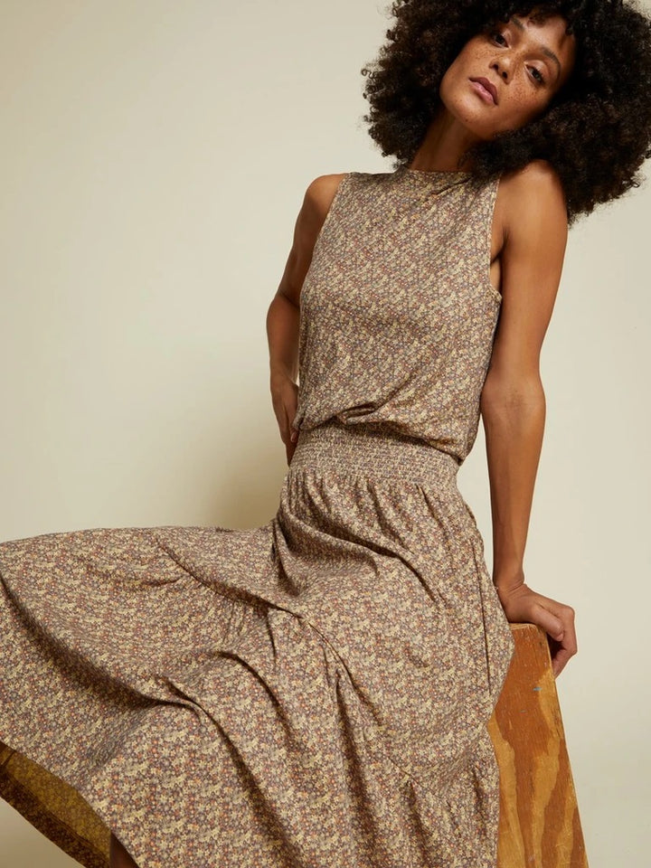 Nation LTD - Barrett 90s Midi Dress in Liberty