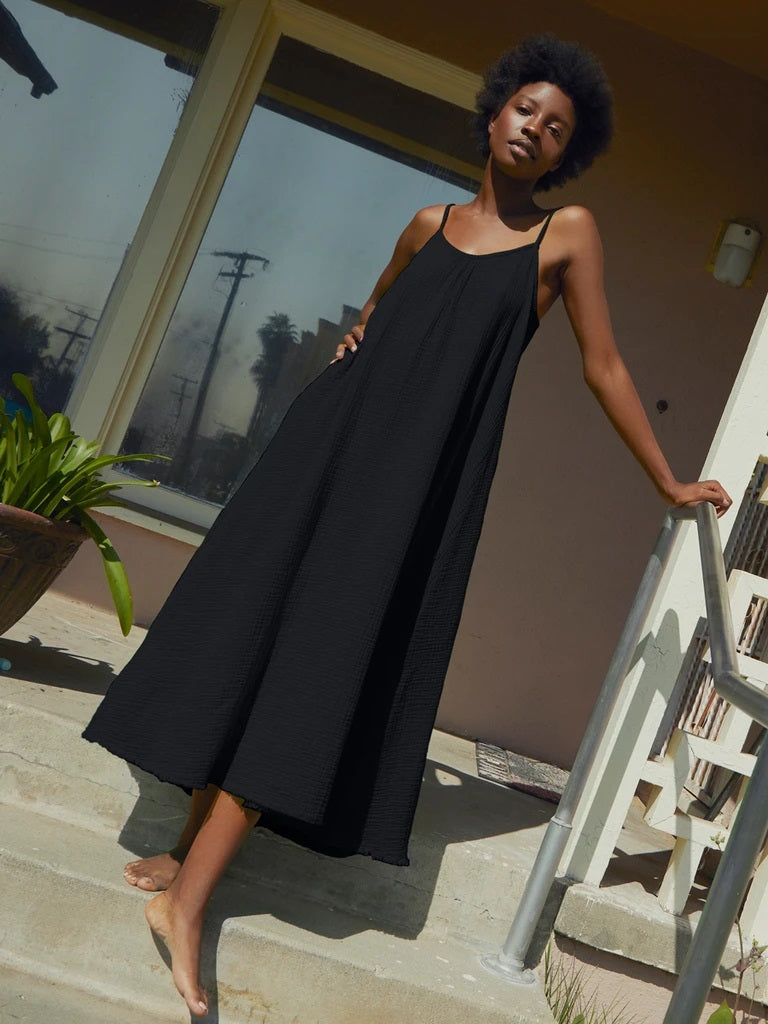 Nation LTD - Lila Maxi Dress in Black