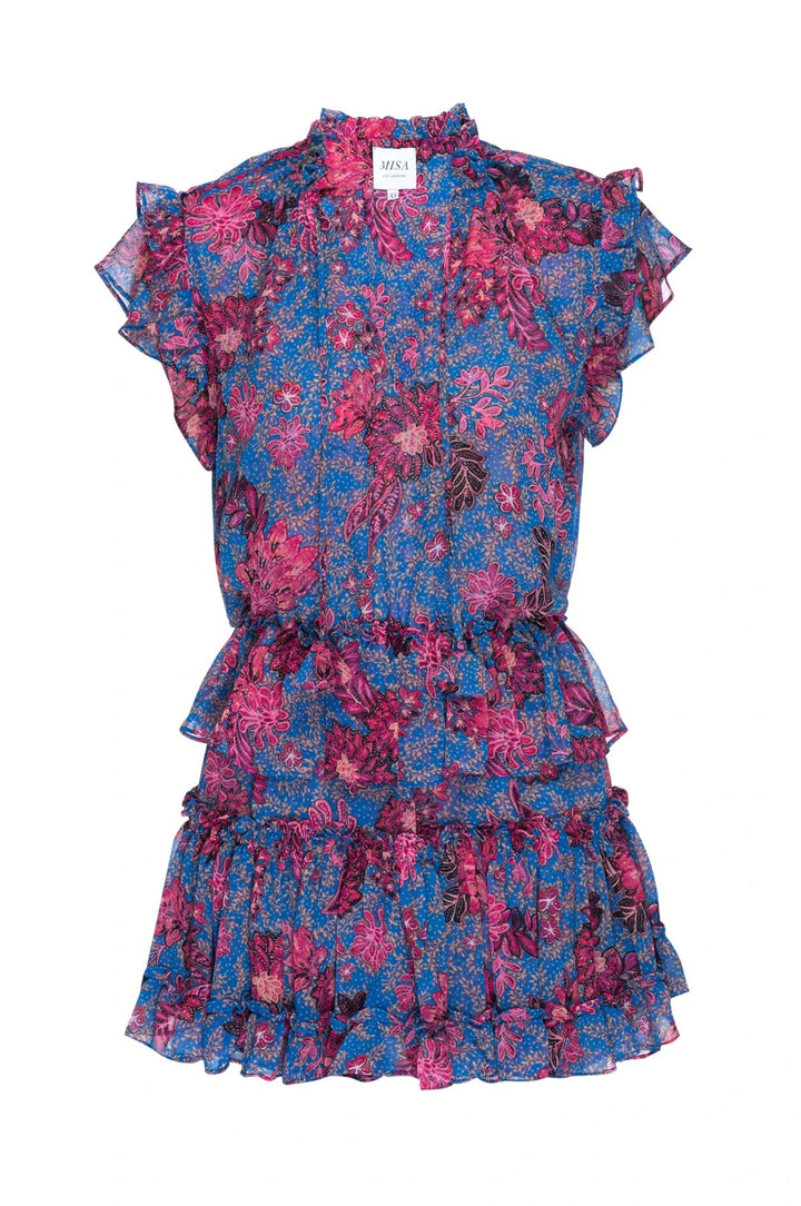 Misa - Lilian Dress in Night Blooms