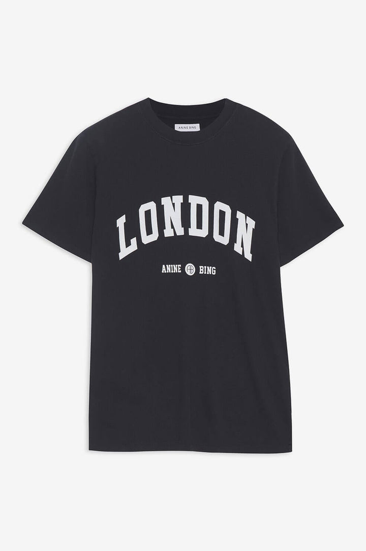 Anine Bing - Lili Tee University London in Washed Black