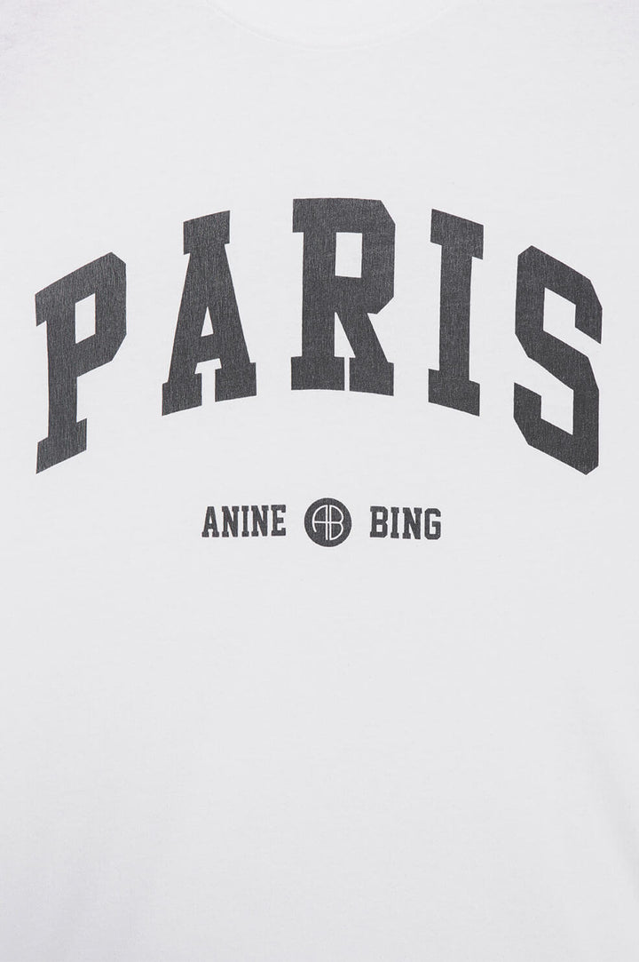 Anine Bing - Lili Tee University Paris in White