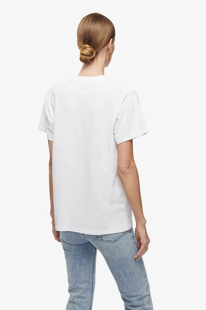 anine bing lili tee white Anine Bing