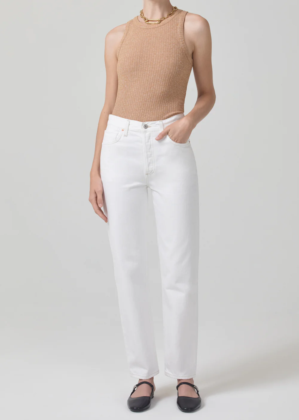 Citizens of Humanity - Lillie Tank in Cognac Tops