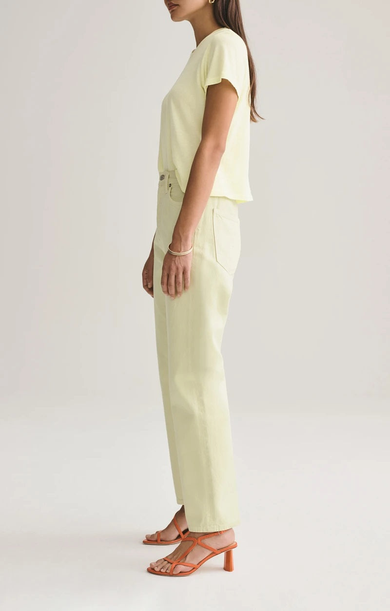 AGOLDE - 90's Mid Rise Loose Fit in Limoncello