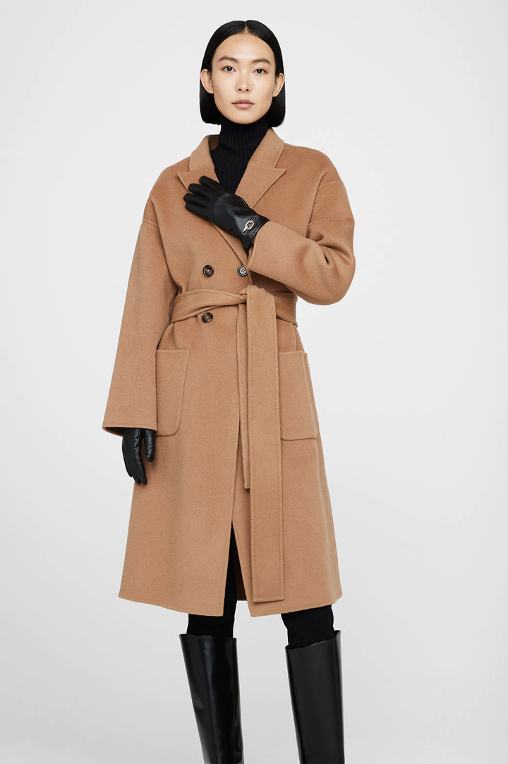 Anine Bing - Signature Link Gloves - Black In Black