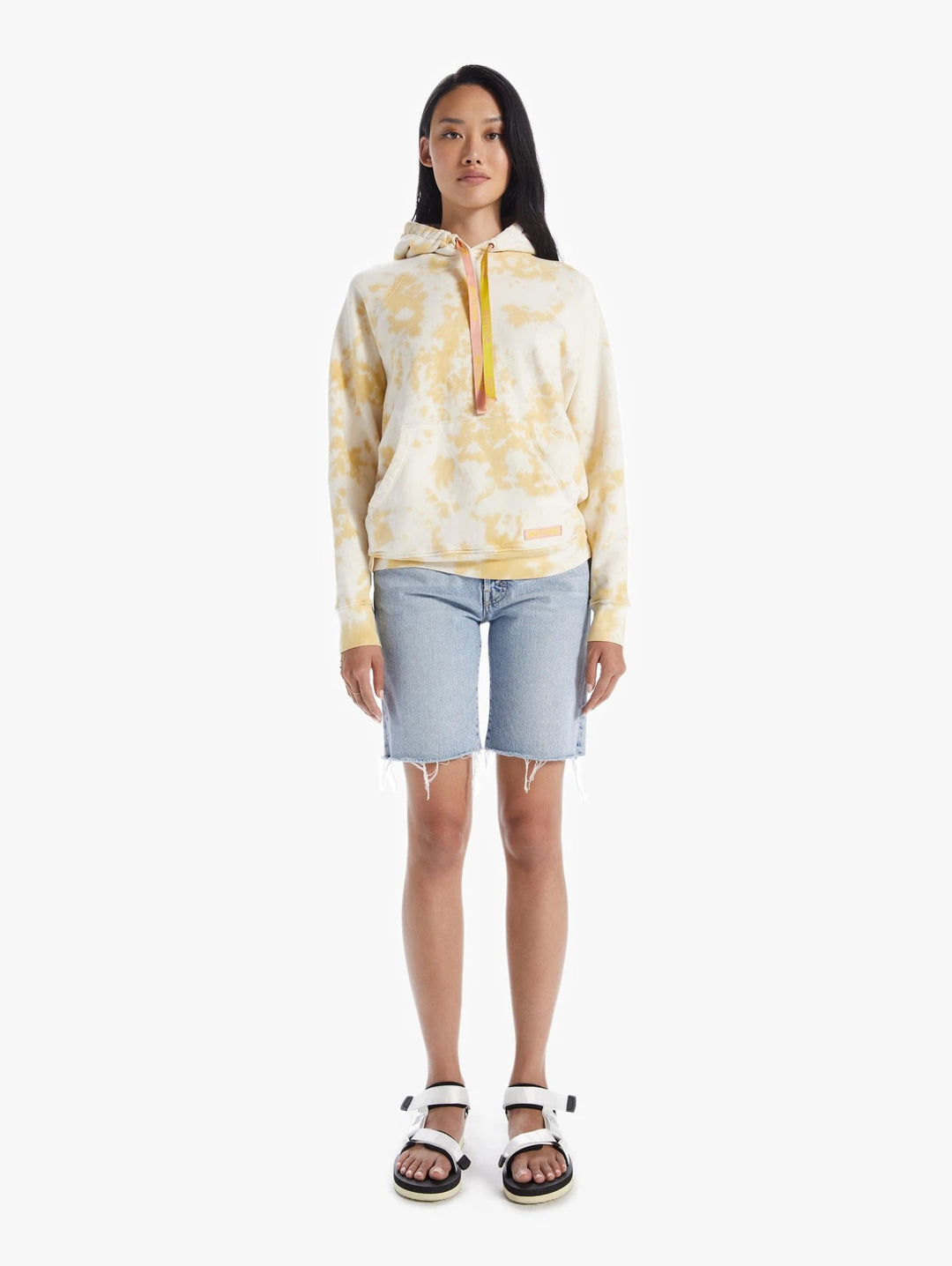 Mother - The Loafer Hoodie in Khaki