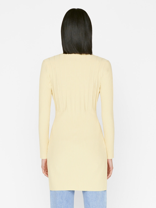 Frame - Long Rib Cardi in Butter – Blond Genius