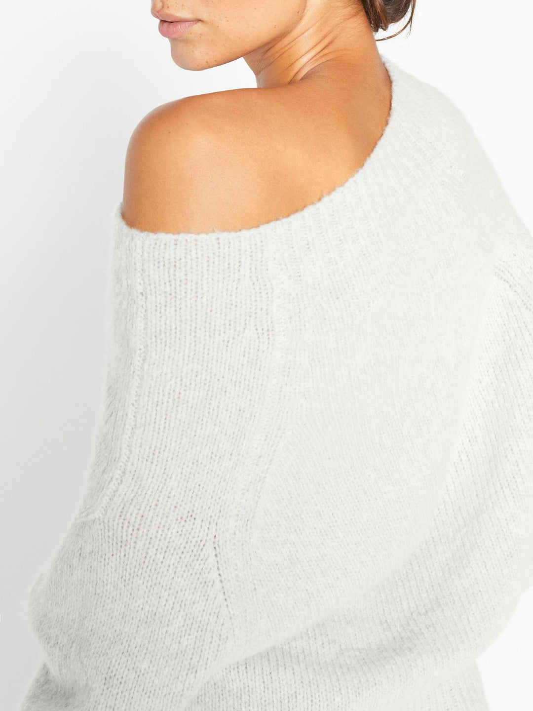 Brochu Walker - Lori Off Shoulder in Astral Melange Clothing - Sweaters