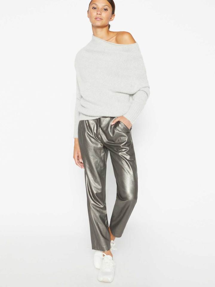 Brochu Walker - Lori Off Shoulder in Astral Melange Clothing - Sweaters