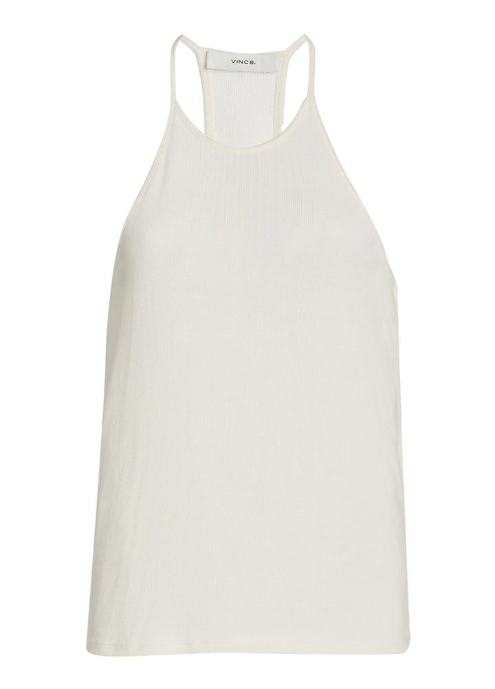 Vince - Lounge Tank in Bone Tops
