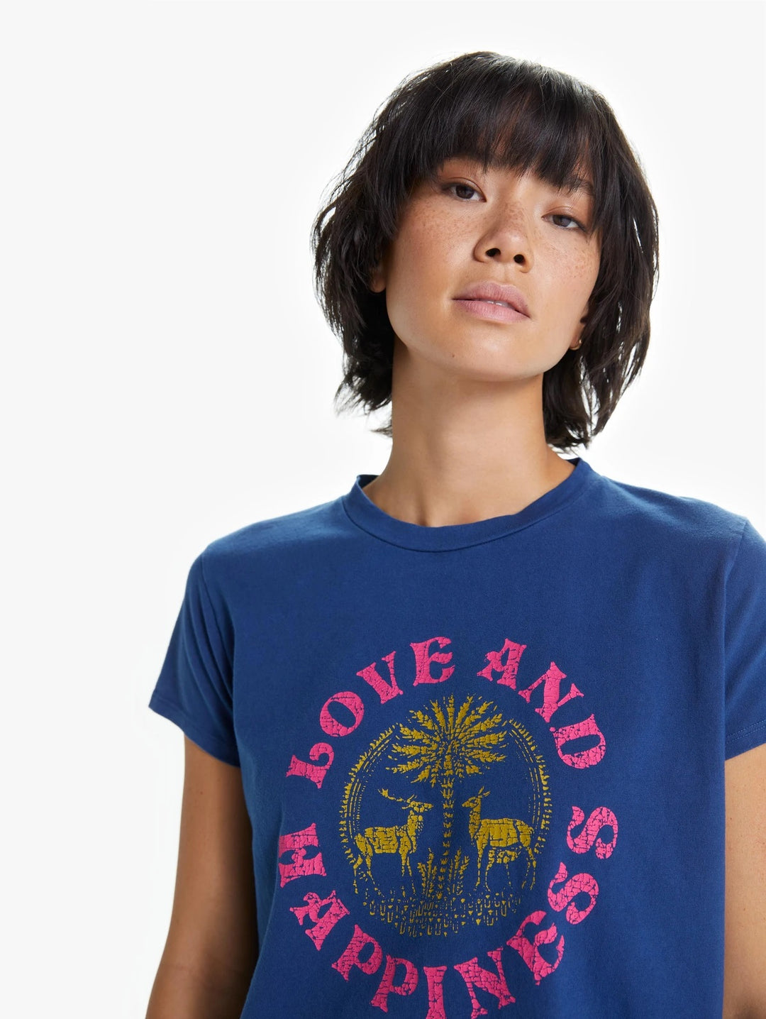 Mother - The Boxy Goodie Goodie Tee in Love and Happiness