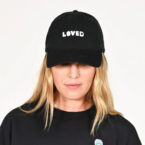 Kerri Rosenthal - Baseball Hat Loved in Black