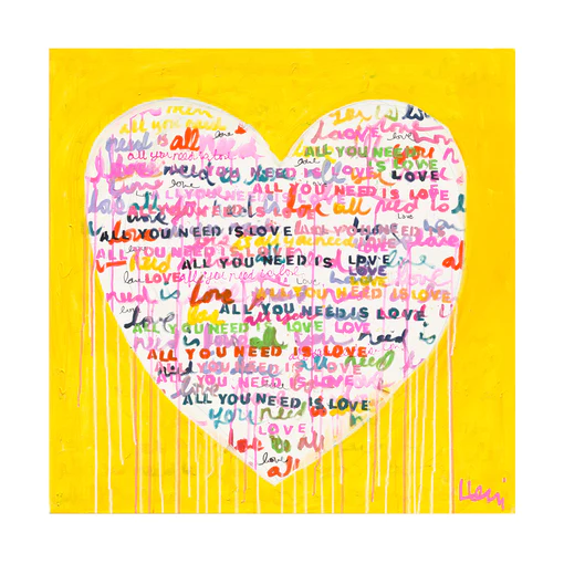 Kerri Rosenthal - Love is All You Need Art Print