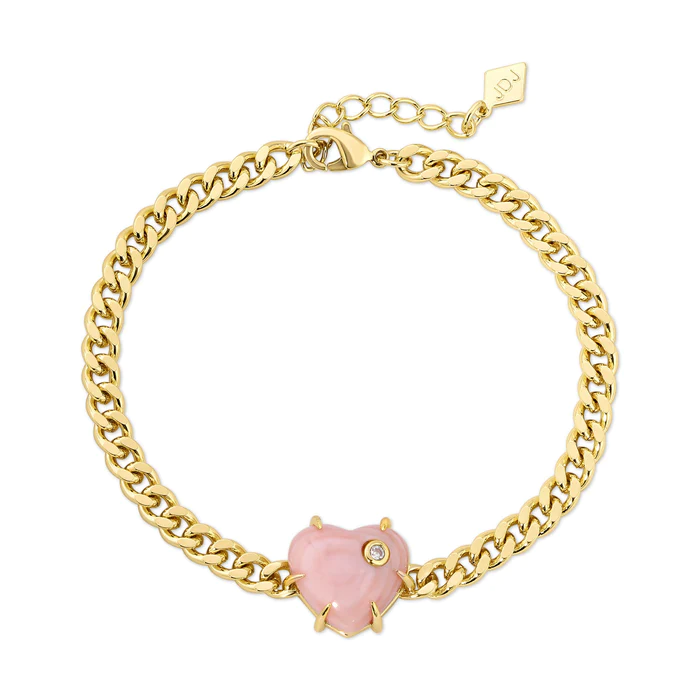 Joy Dravecky - Lover Bracelet in Pink Shell